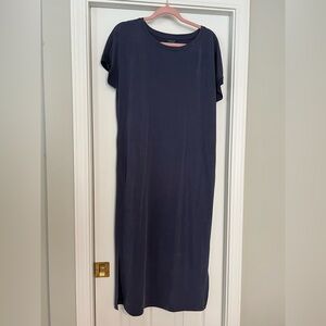 Lucky Brand Dark Blue Midi Dress
